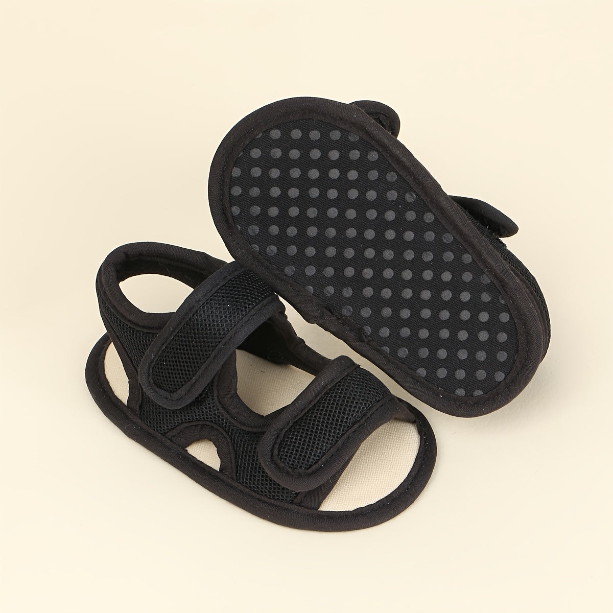 Infant Summer Sandals Open Toe Anti-Slip PU Sole Casual Toddler Shoes