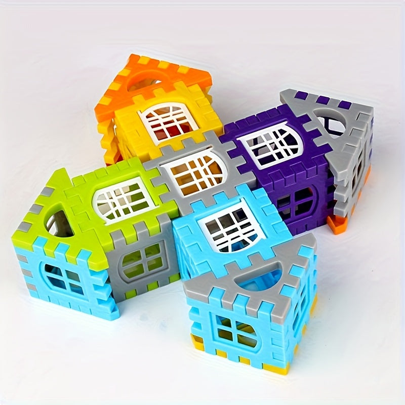 120-Piece Large Building Block Set for Educational Construction Toys for Kids