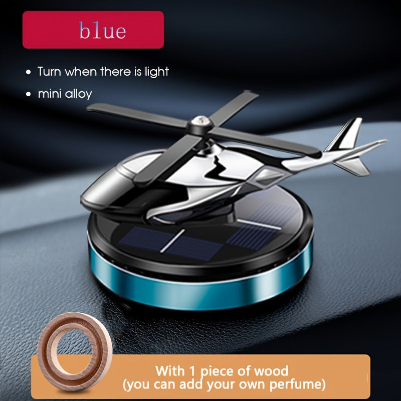 Solar Car Diffuser Air Freshener with 2 Fragrances for Vehicle and Home