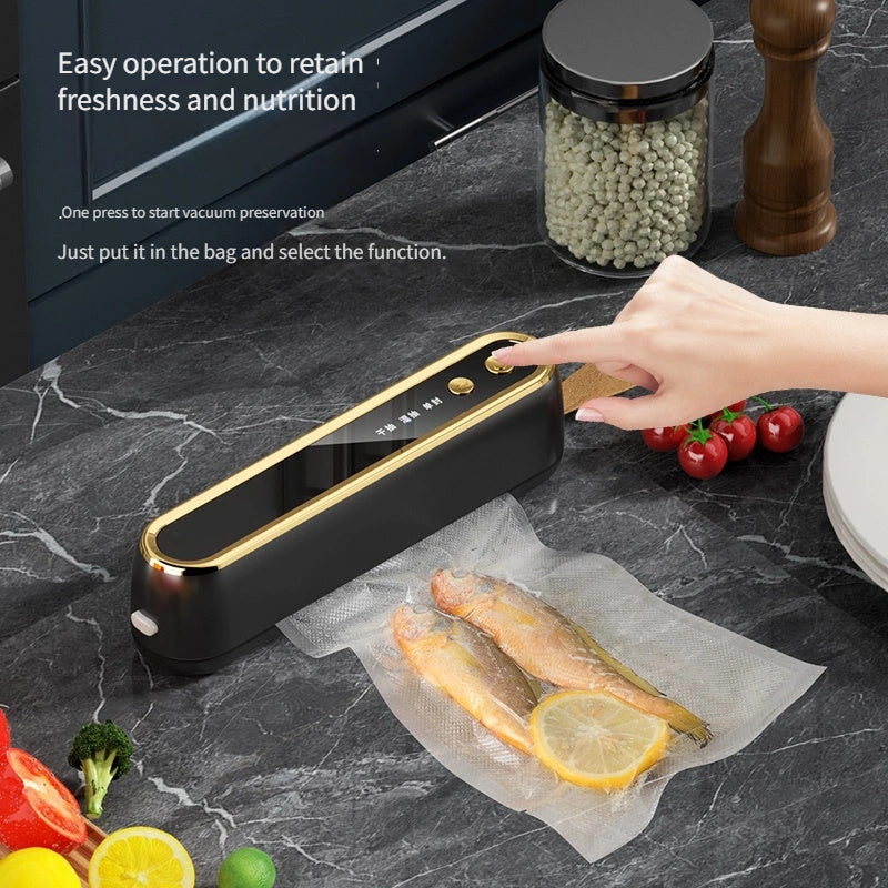 Portativ USB vakuum yopish uchun oziq-ovqatni saqlash uchun qayta tiklanadigan simsiz, kichik