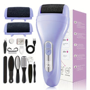 USB zaryadlash, raqamli ko'rsatkich, avtomatik quritish funksiyasi bilan elektr oyoq maydalagichi. Qalpoqlarni olib tashlash uchun portativ pedikur asbobi, professional oyoq parvarishi uchun ideal sovg'a.