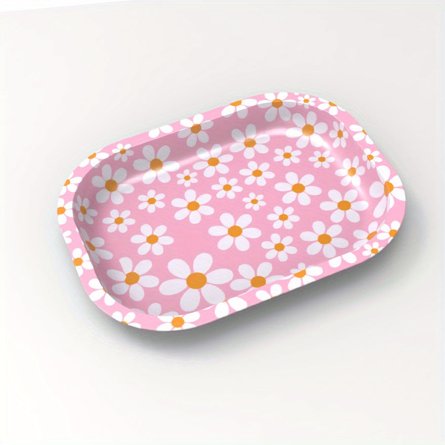 Rolling Tray Floral Critter 180x140mm Tobacco Smoke Accessories