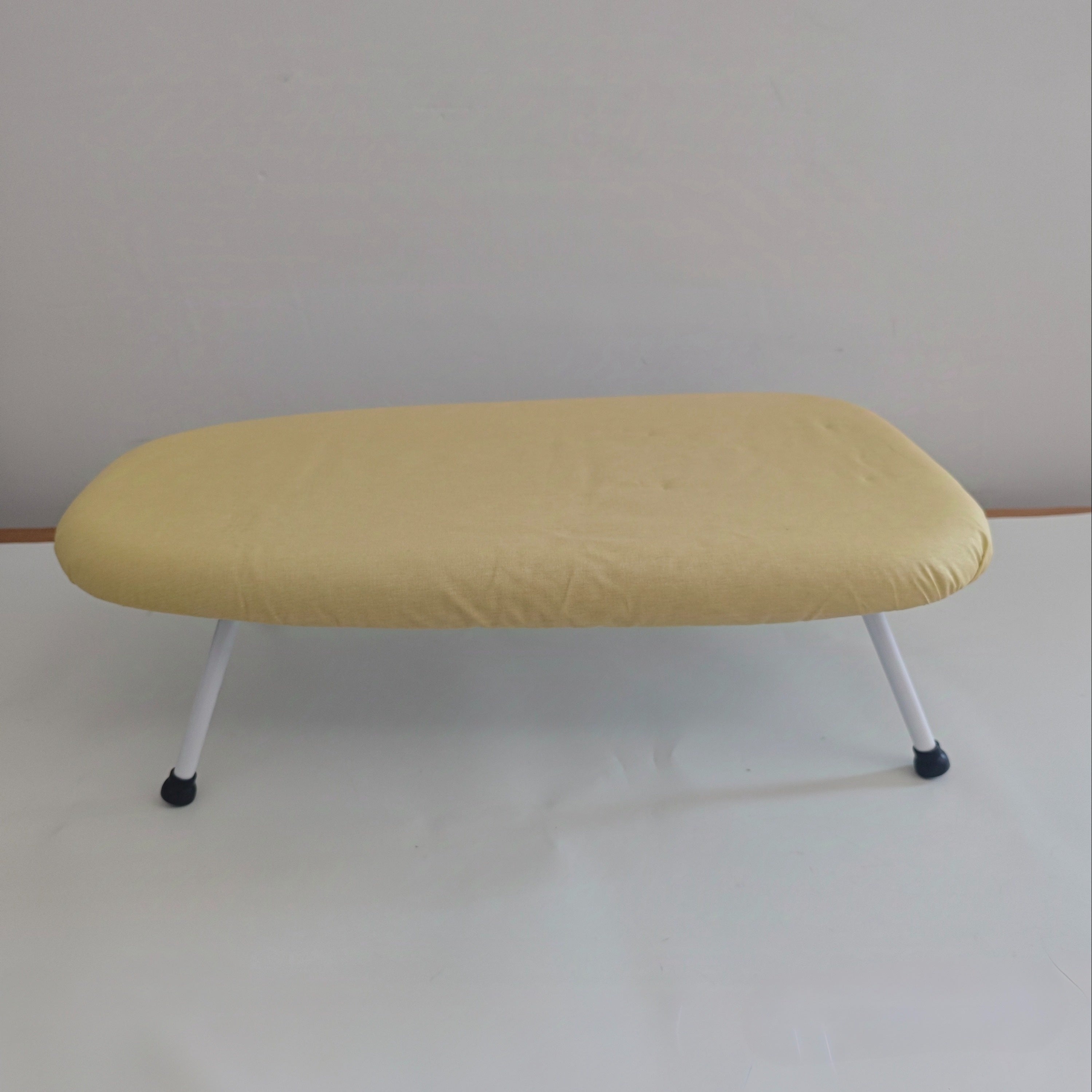 Plastic Plaid Ironing Board with Table Function, Foldable Clothes Stand