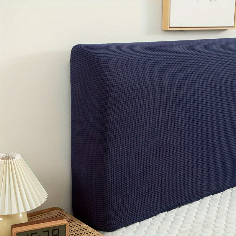 Machine Washable Polyester Fiber Fill Headboard Cover with Macaron-Inspired Corn Texture