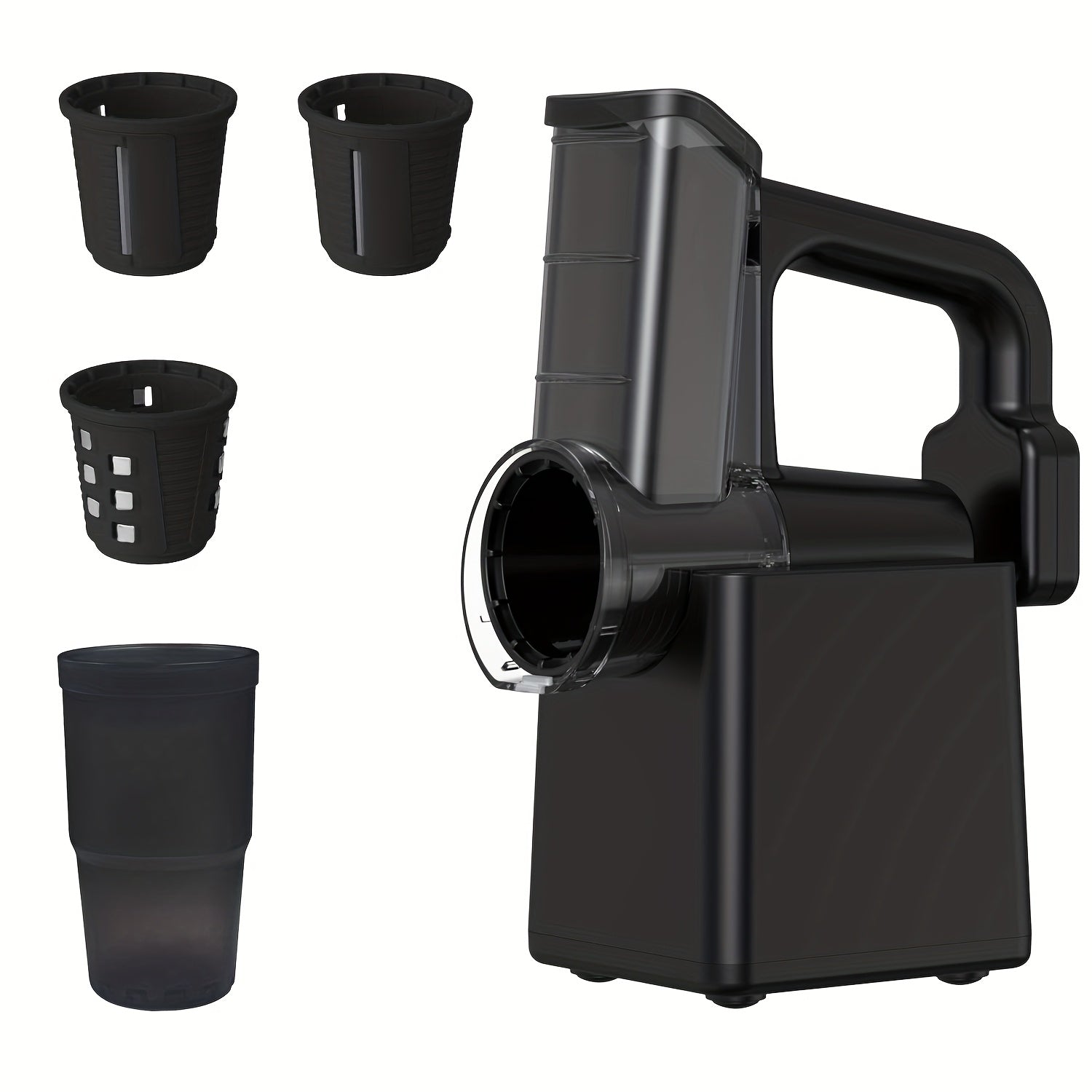 Vegetable Chopper with 3 Blades USB Rechargeable for Kitchen Camping Home