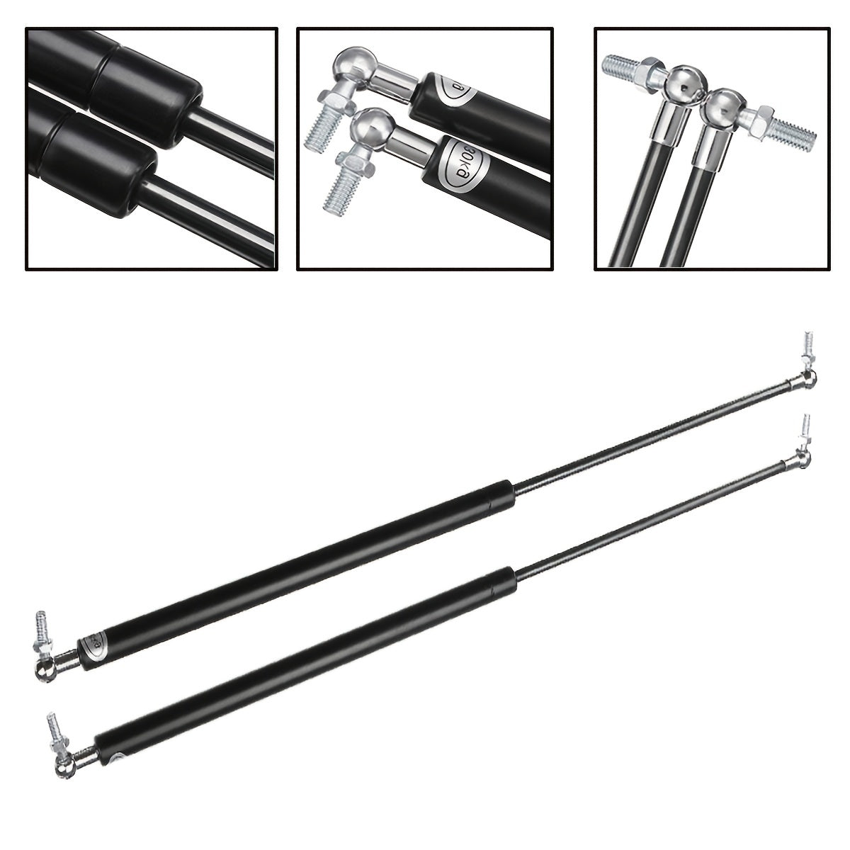 Universal 2pcs Gas Struts Car Trunk Tailgate Boot Hood Shock Supports