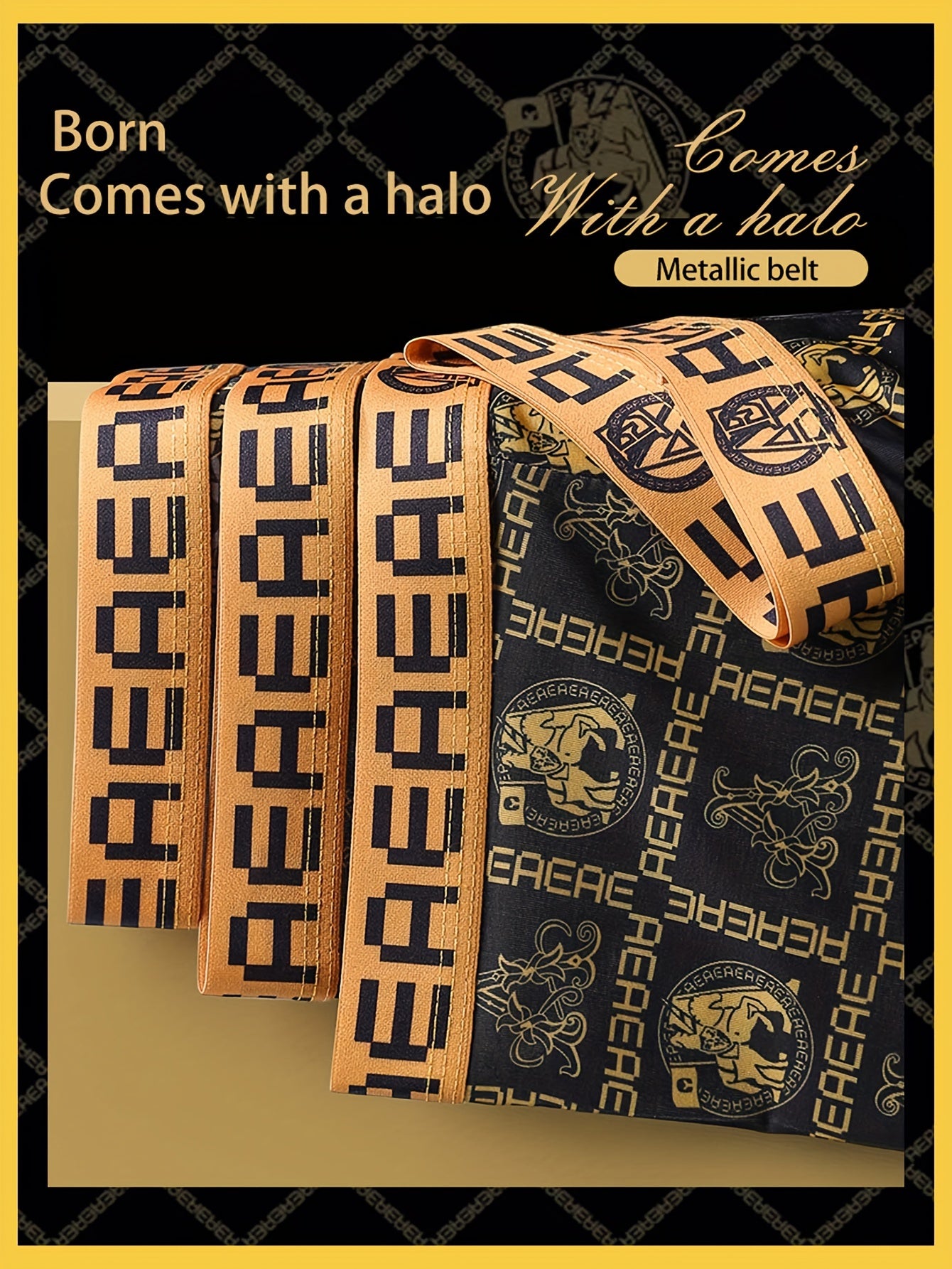 Men's Boxer Briefs Set of 4 Breathable Stretch Polyester for Sports and Daily Wear