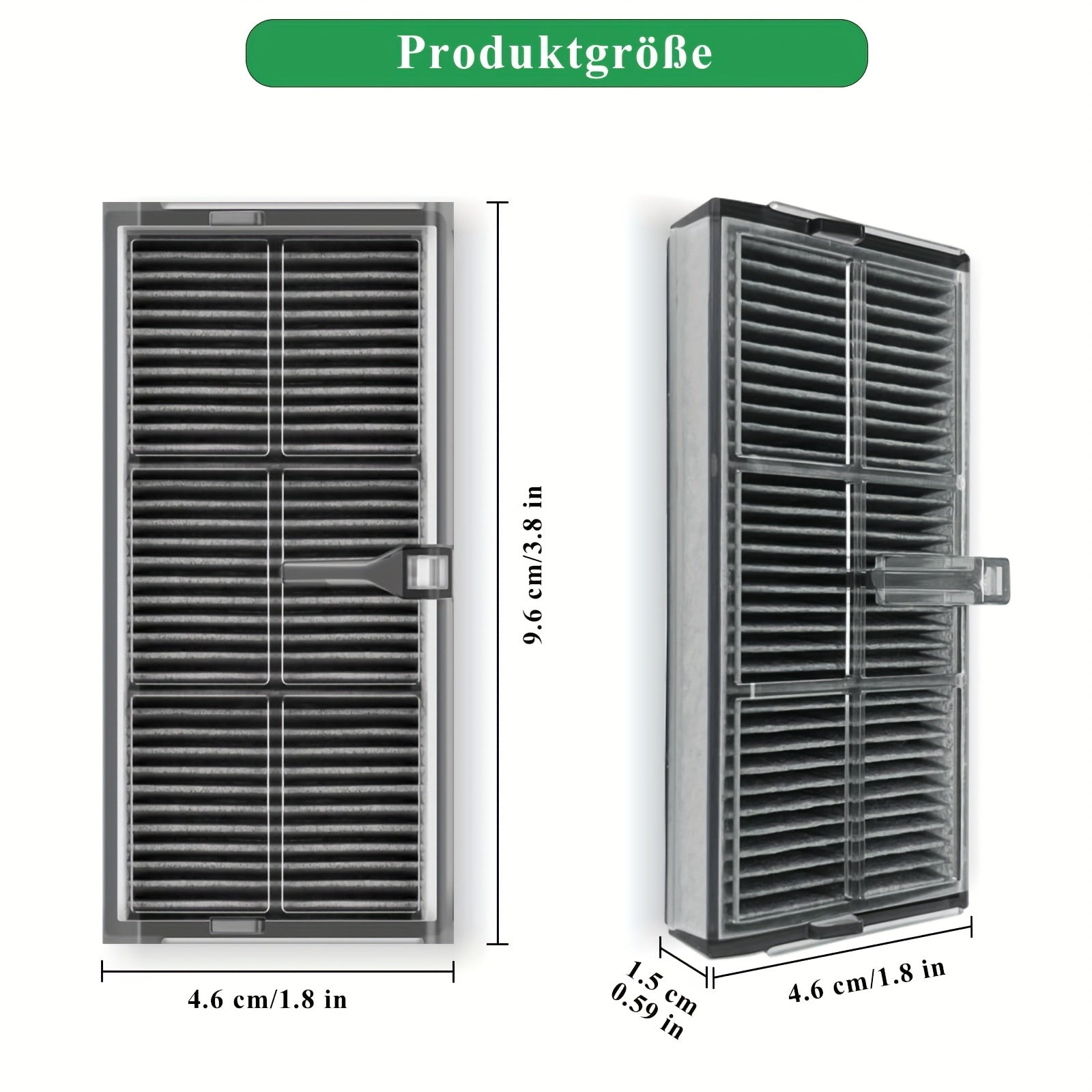 Dreame robot tozalagich uchun HEPA filtrini almashtirish aksessuari, 1 ta to'plam