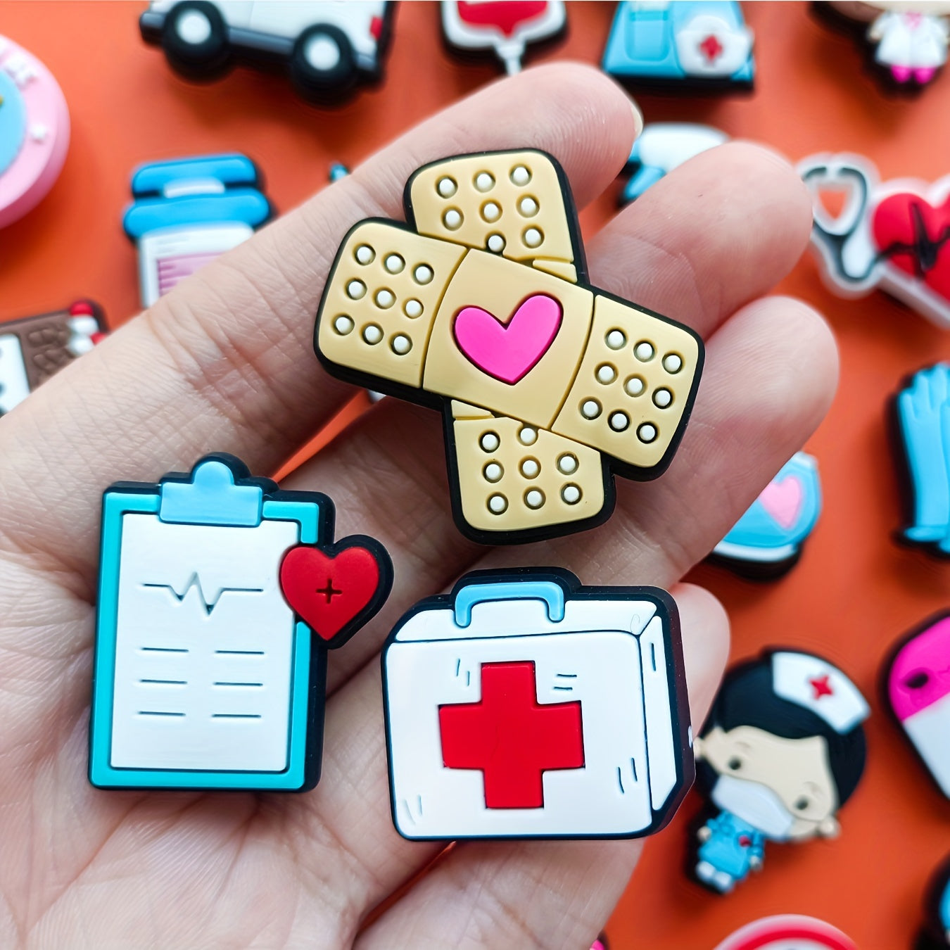 25pcs Medical Series Nurse Accessories Bandages Uniforms for Healthcare Professionals