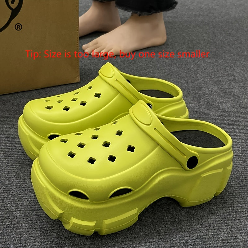 Women's EVA Beach Sandals Solid Color Spring Summer Stylish