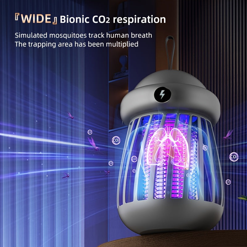 Mosquito Killer Lamp UV Insect Trap for Outdoor Home Camping Two Colors