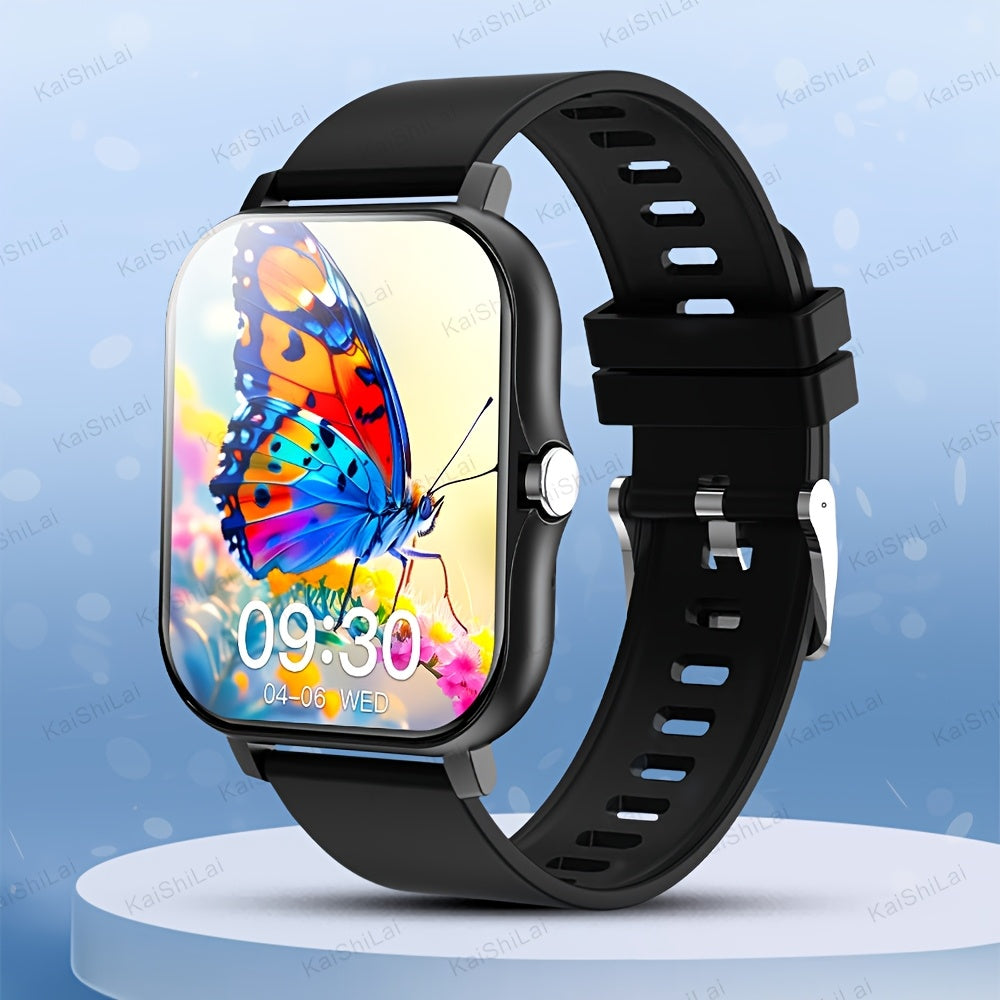 Smartwatch with 4.65cm Touch Screen, Fitness Tracker, Multi-Sport Modes, Wireless Calling