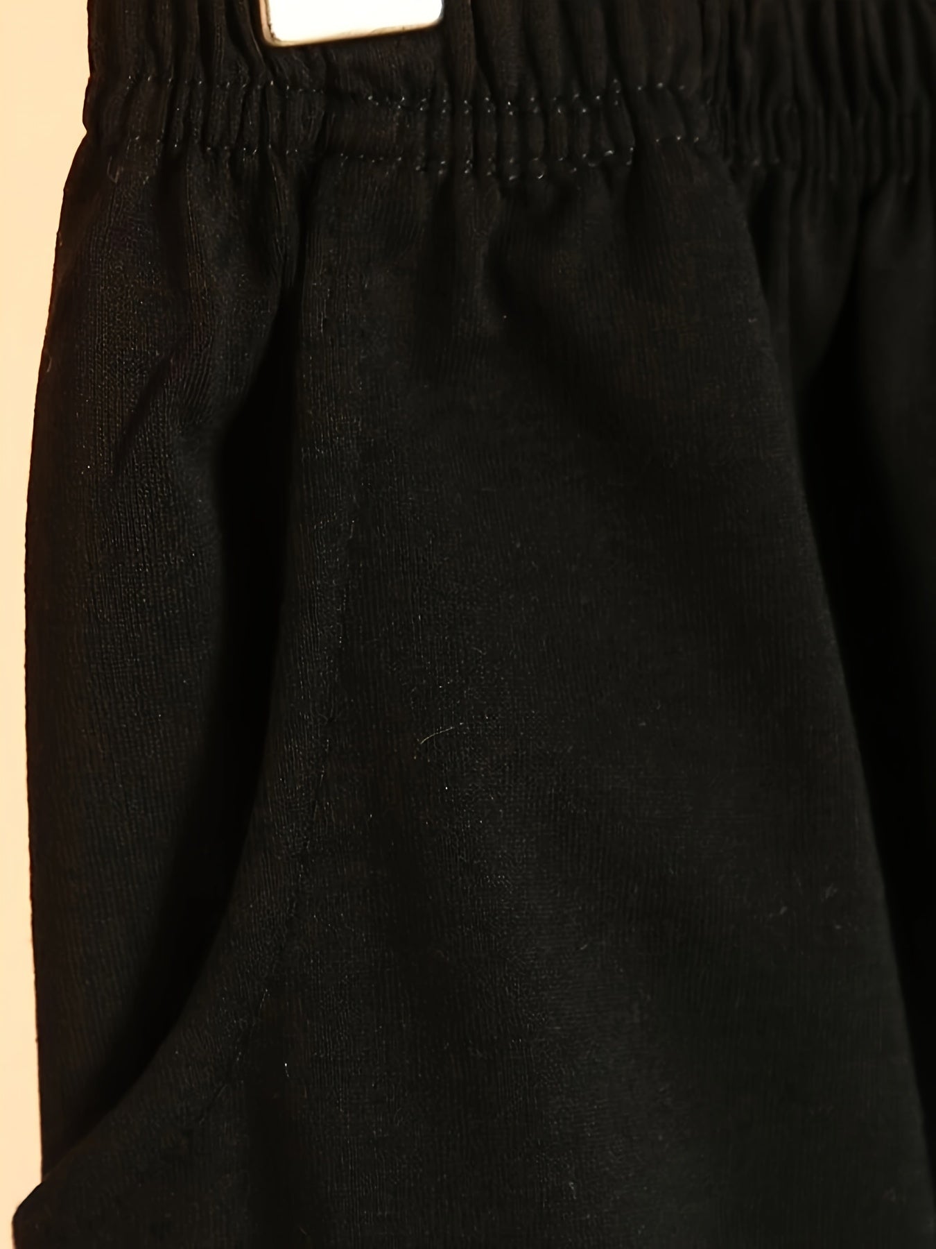 Boys' Medium-Large Sports Suit with Lightning Print Short Sleeve Long Pants Spring Summer Casual