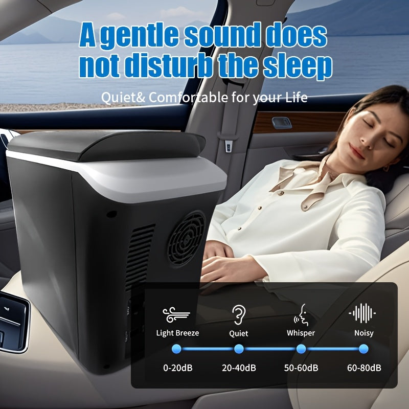 Мини-холодильник для автомобиля 3 галлона, портативный охладитель и нагреватель для использования на открытом воздухе
