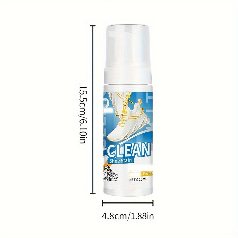 Footwear Cleaning Foam for Sneakers 120ml Stain Remover Spray