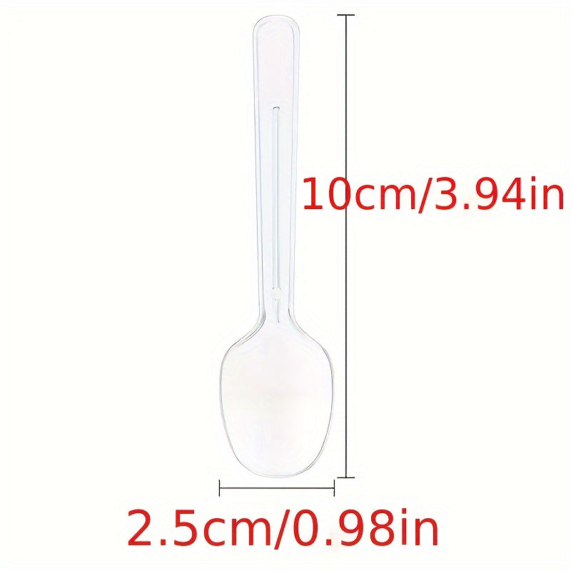 25 Clear Plastic Reusable Appetizer Cups for Desserts Fruit Mousse Pudding