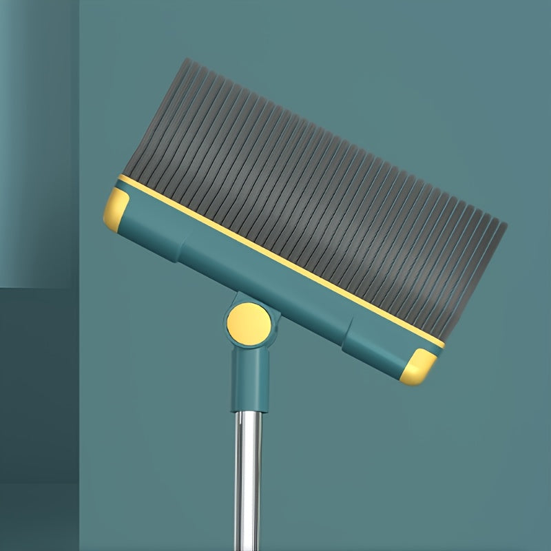 Sehrli cho'tka va axlat to'plagich to'plami - Har qanday xonada oson tozalash uchun ideal, aylanuvchi va yig'iladigan dizayn bilan | Suv skraberi bilan axloqsizlik va uy hayvonlari sochlarini osonlik bilan tozalang