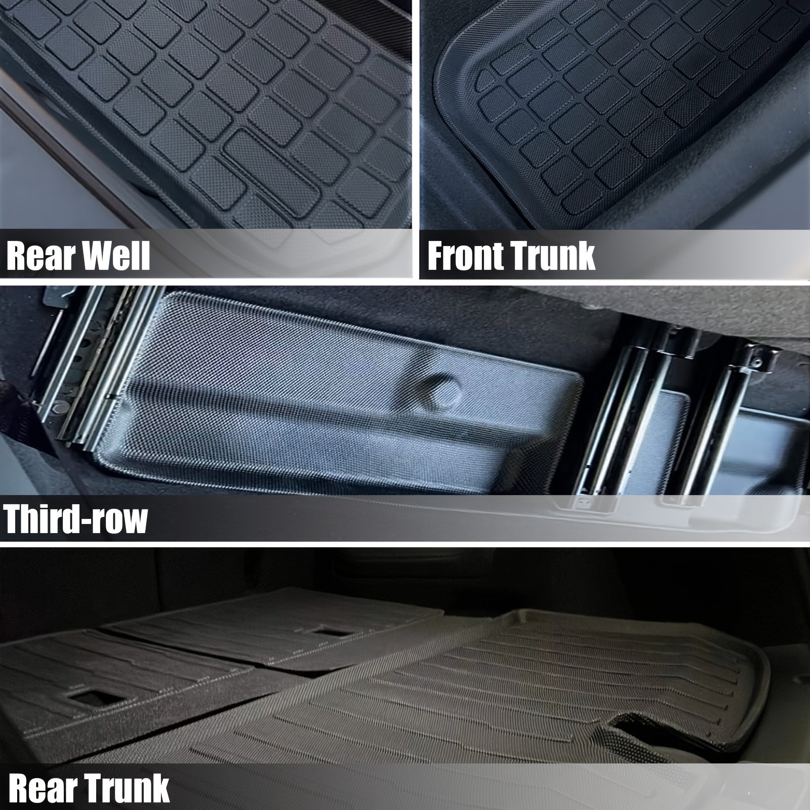 Har havoda TPE pol yaxtalari va yukxalta qoplamasi to'plami Tesla Model Y 2021-2024 uchun