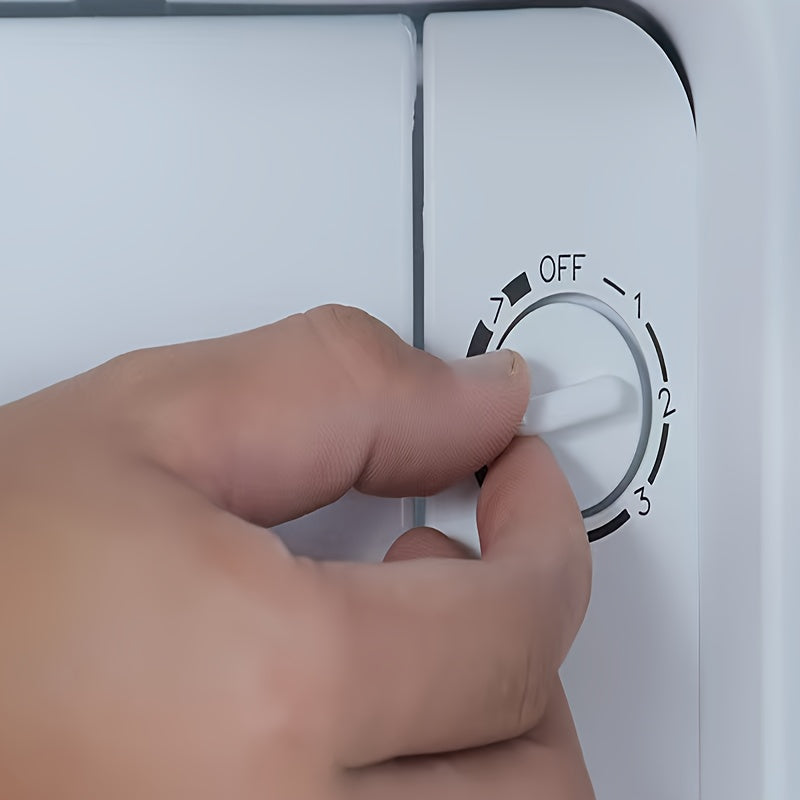 Kuchli dizaynga ega, 0,6 sm D-shaklidagi teshik bilan sovutgich va muzlatgich haroratini sozlash uchun universal plastmassa knopka. Tugma kalitining o'rnini bosuvchi.