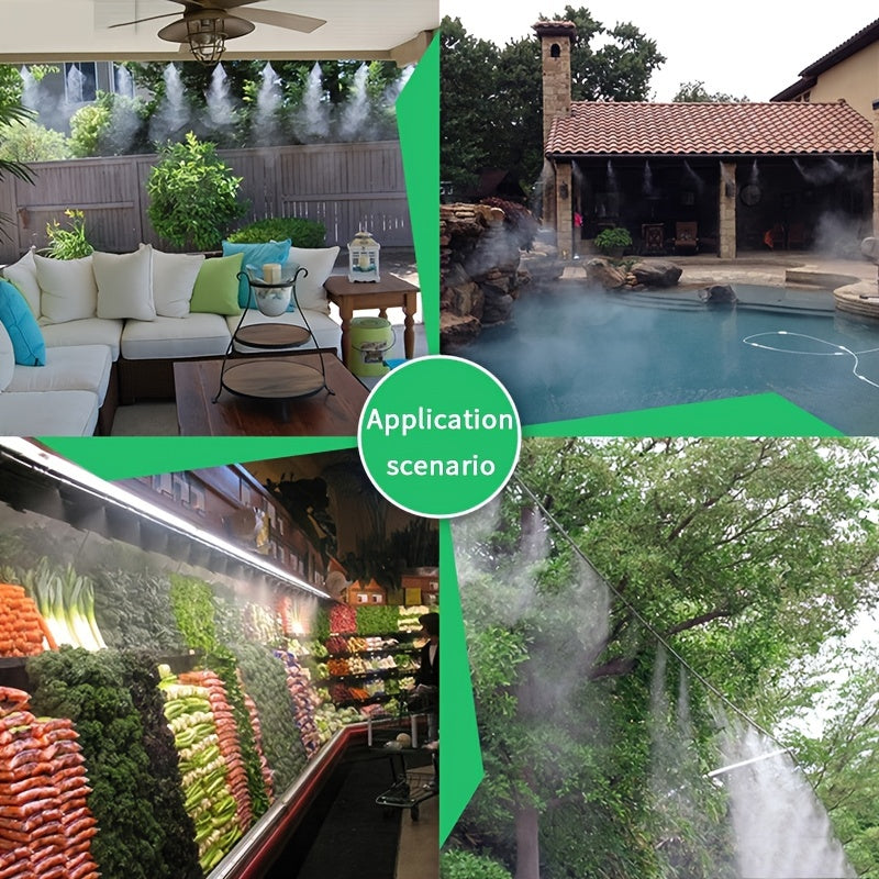 Уличная система тумана для садов и балконов автоматический распылитель для полива на расстояние 5-30 м