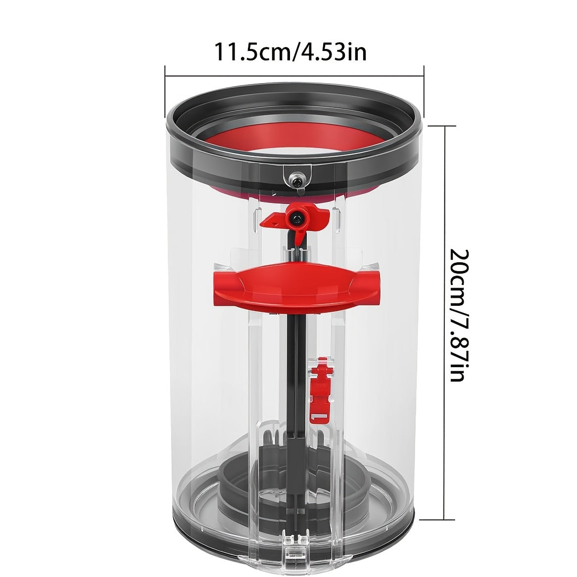 Dyson V11 V15 SV14 SV15 SV22 changyutgichi uchun yangilangan chang qutisi, 970050-01 va 965443-01 qismlari bilan mos keladi.
