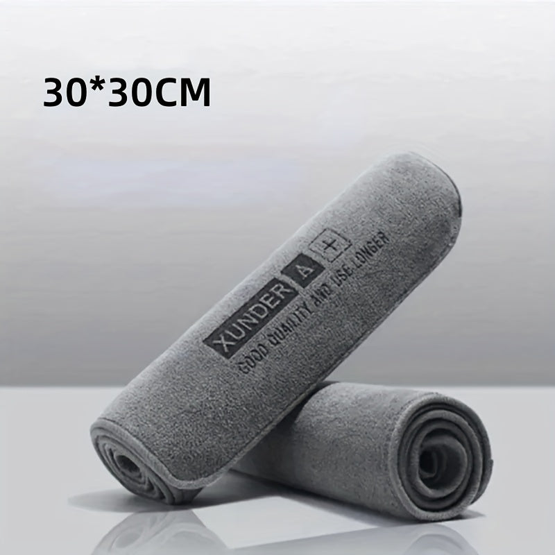 Микрофибровое полотенце для мойки автомобиля, мягкое, впитывающее, не царапающее, для чистки