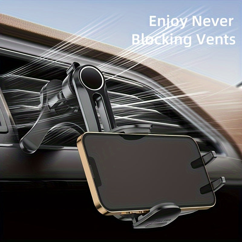 Soporte universal para coche con clip de ventilación para sujetar el teléfono de manos libres para todos los teléfonos