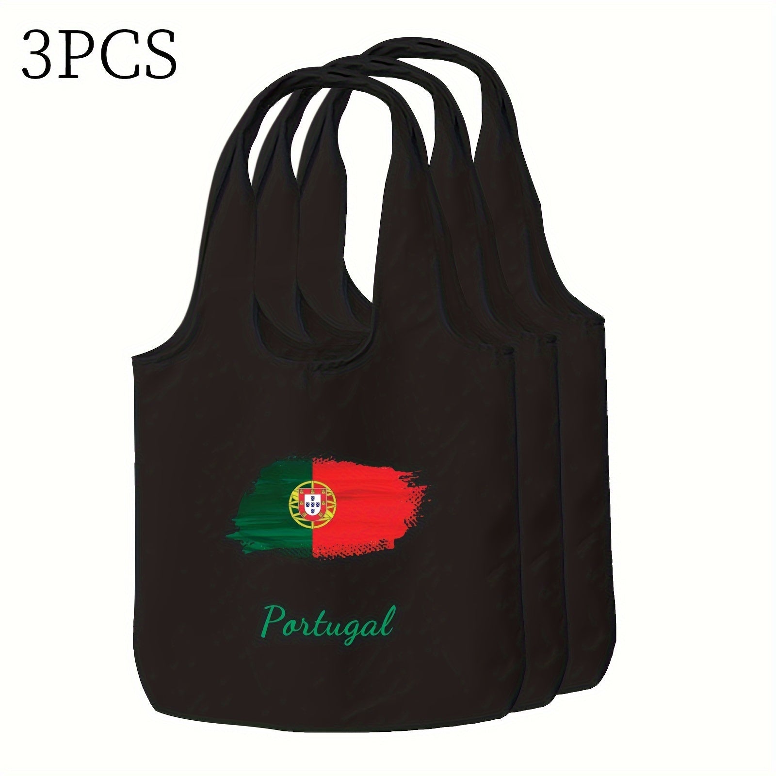 Double-Sided Print Canvas Tote Bag Durable Stylish Large Everyday Use