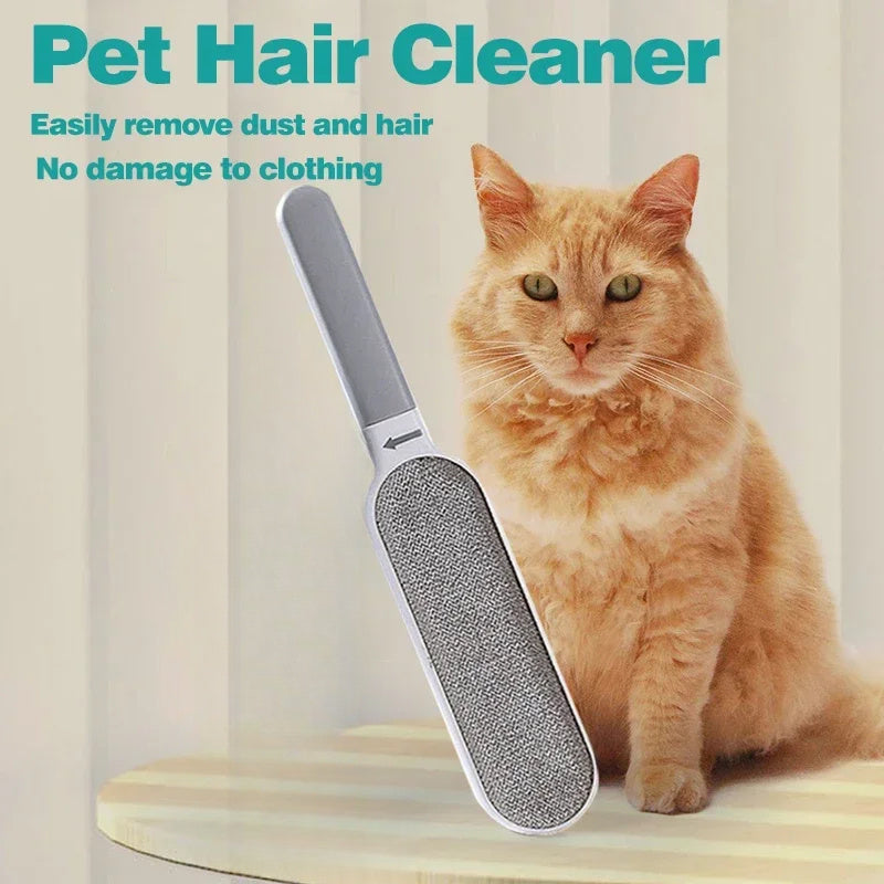 Statik yopishqoq texnologiyali lint olib tashlash cho'tkasi - jun palto, ko'rpa, yostiq, gilamlar uchun mukammal - batareyalar kerak emas - yotoqxona, pol, matolar uchun ajoyib - ergonomik tutqich - polni oson parvarish qilish - kiyimlar uchun ideal