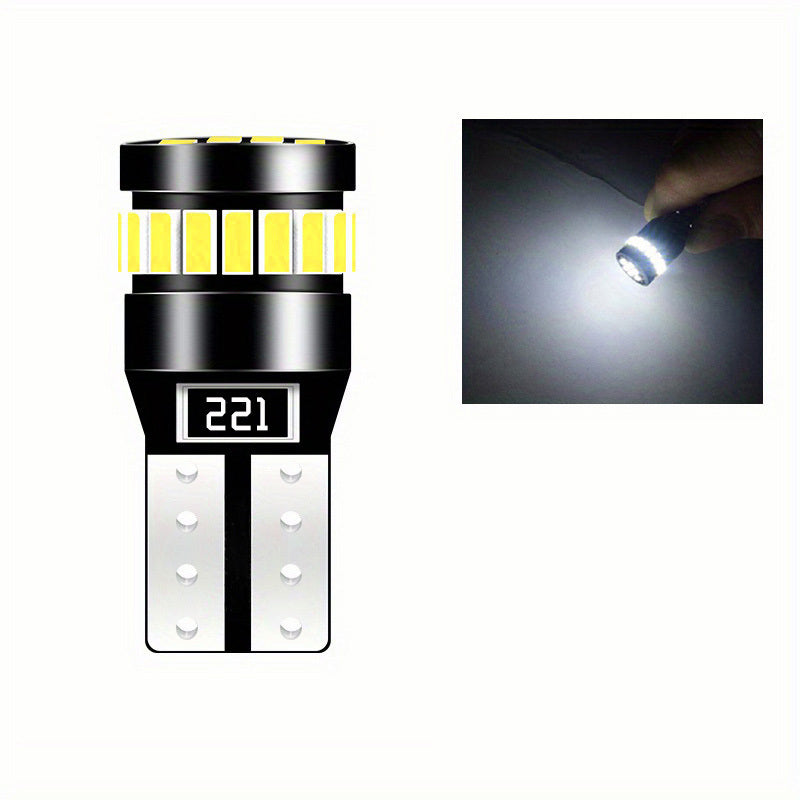 2 Pack T10 LED Canbus Interior Parking License Plate Dome Light 12V Bright