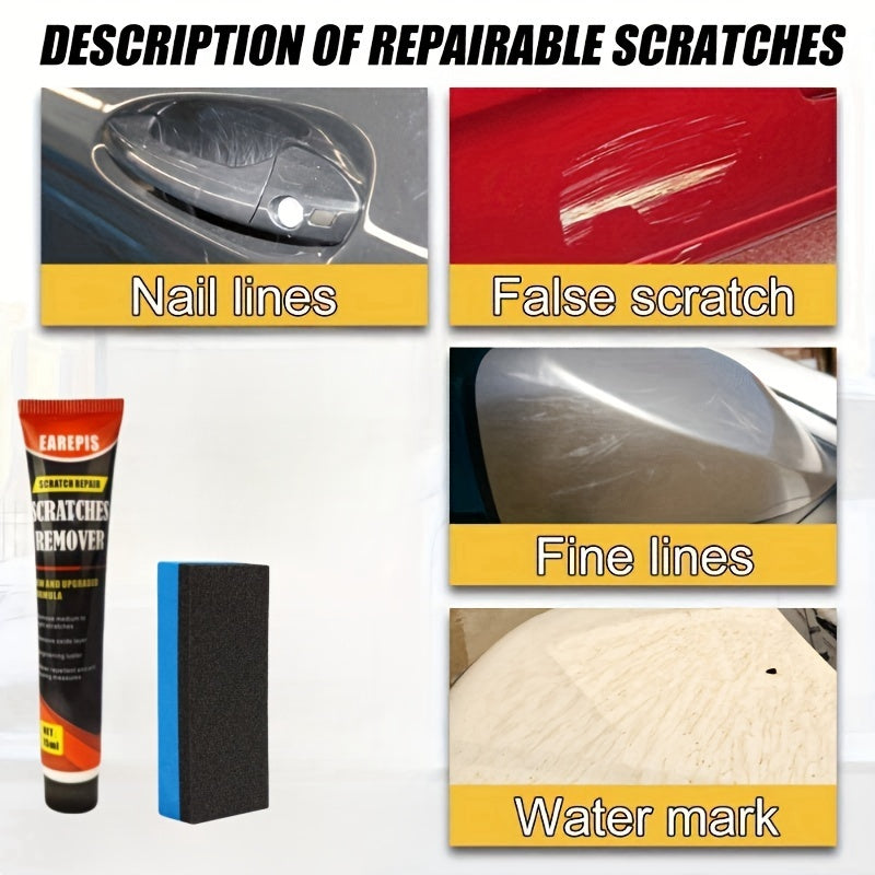 Воск для ремонта царапин на автомобиле для всех цветов - полировка, удаление царапин, окисление