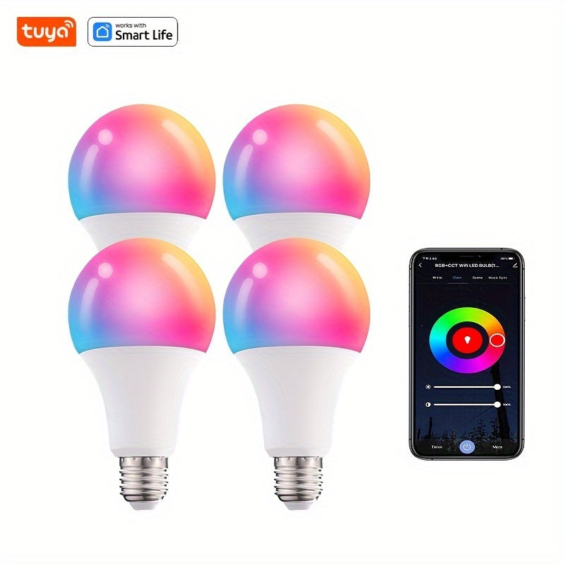Wireless RGB Smart Light Bulb 10W App Control Indoor Dimmable LED