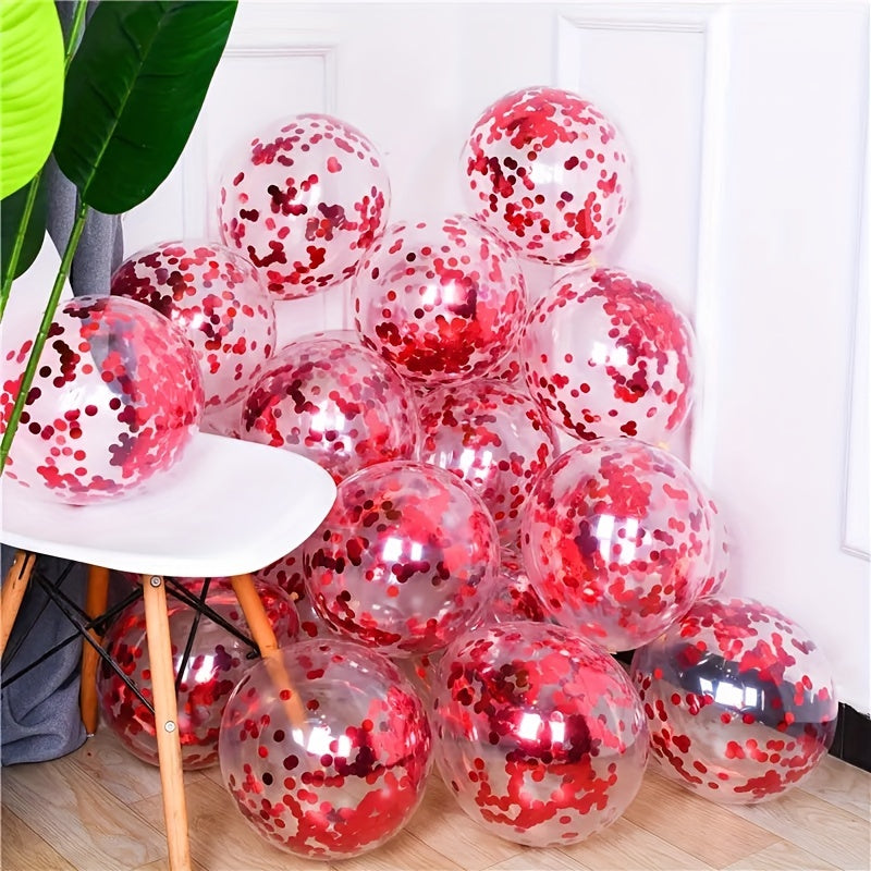 10 Colorful Glitter Party Balloons for Weddings and Celebrations