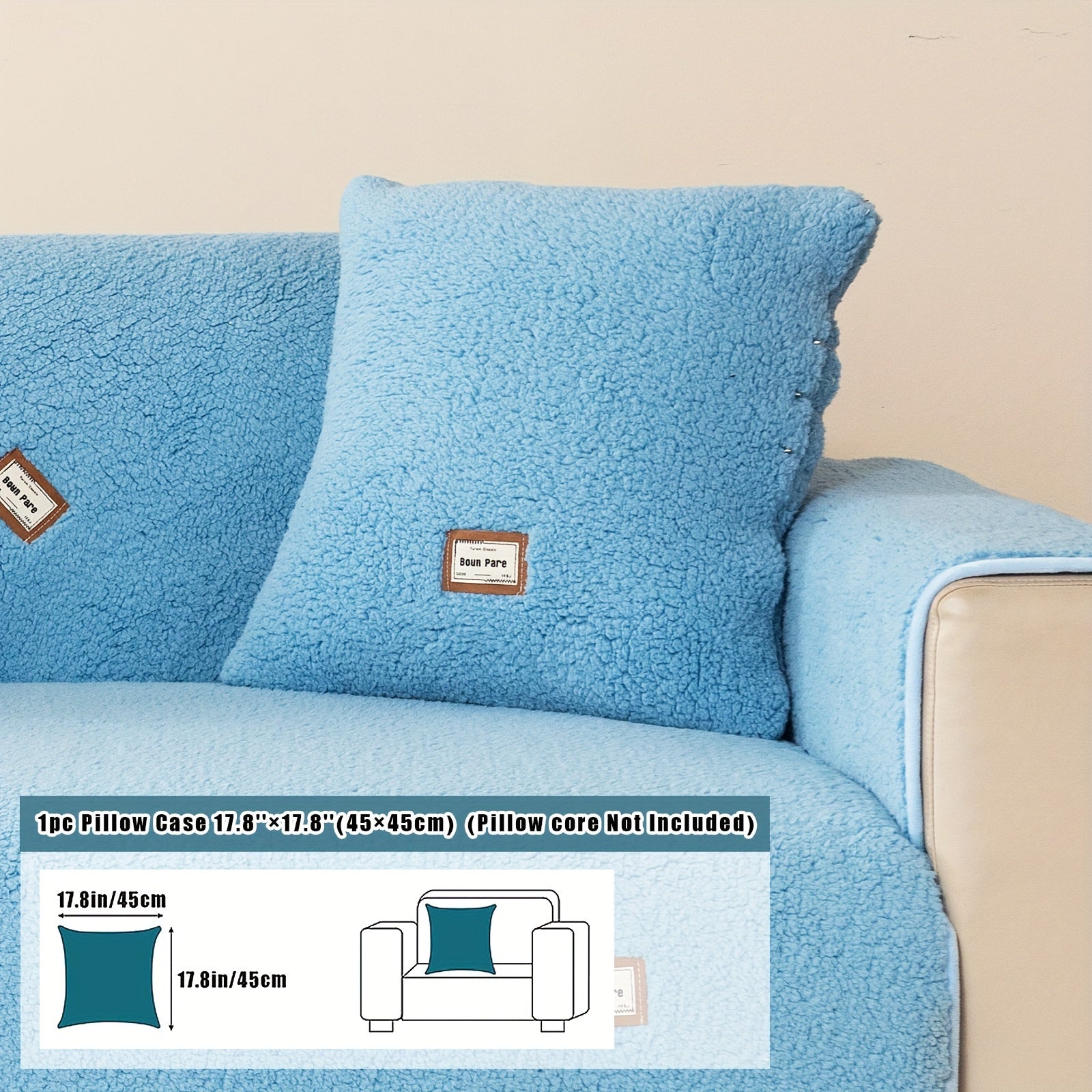 Чехол на диван для питомцев, толстый, нескользящий, плюшевый, защитный для мебели