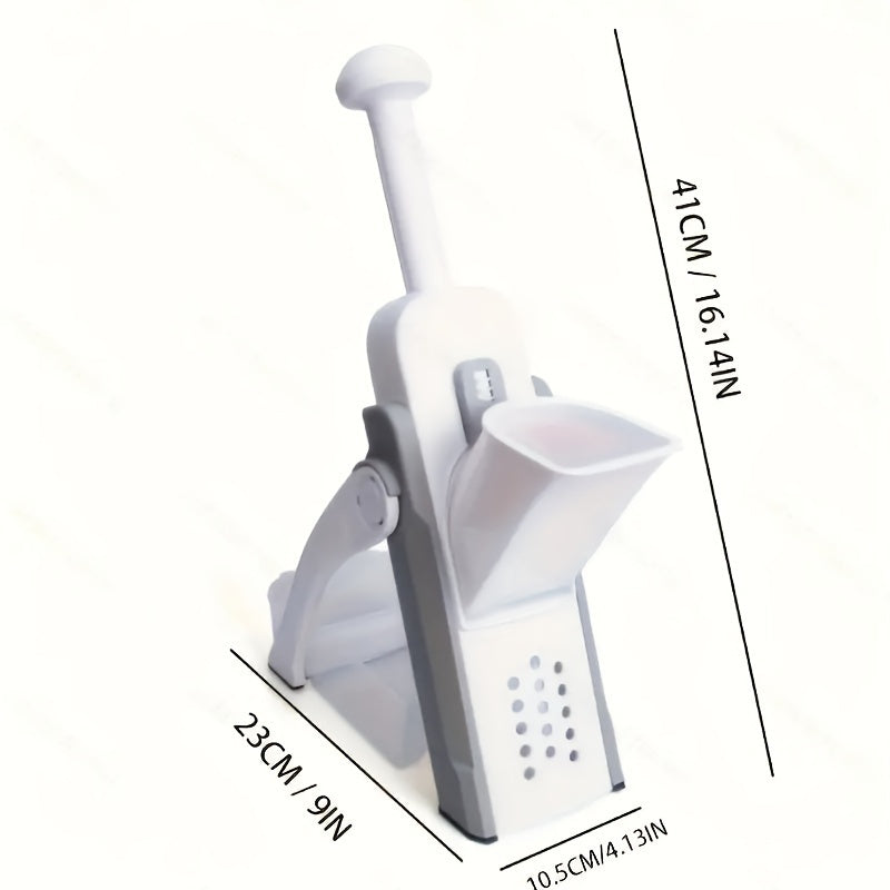 Multifunctional Vegetable Fruit Slicer Grater Manual Kitchen Gadget Plastic