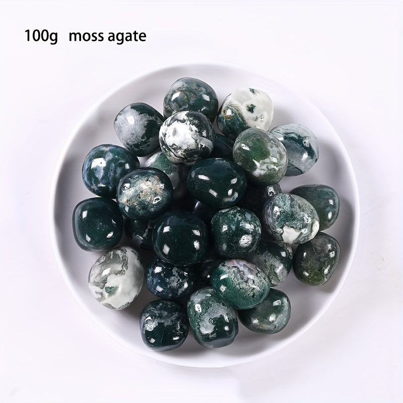 Натуральные аметист и красный яшмовые камни-отшлифовки 100 г кристаллов