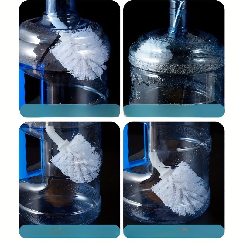 Uzun tutqichli dumaloq galon konteynerini tozalash choʻpchiği, suv bankalari va uy uchun