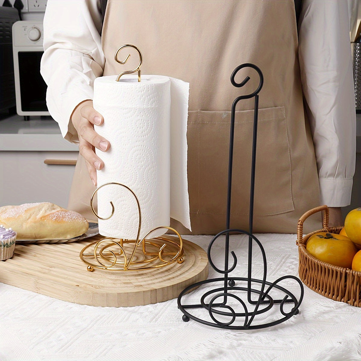 Золотой держатель для салфеток из нержавеющей стали для кухни и обеденного стола