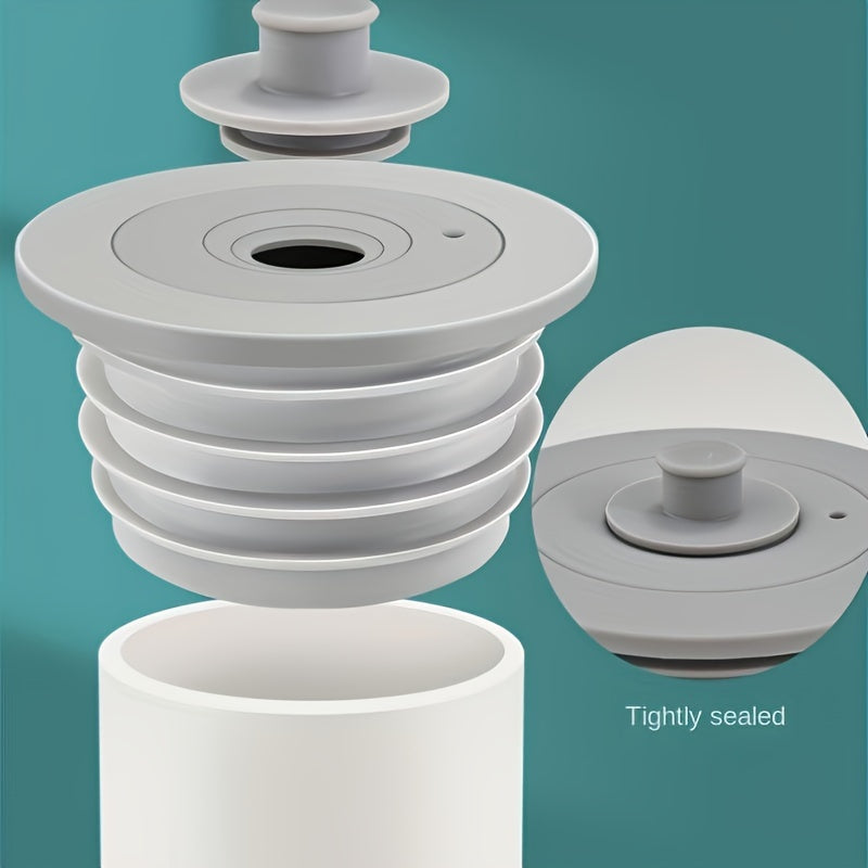 Tapón de drenaje para desagües domésticos y mangueras de lavadora