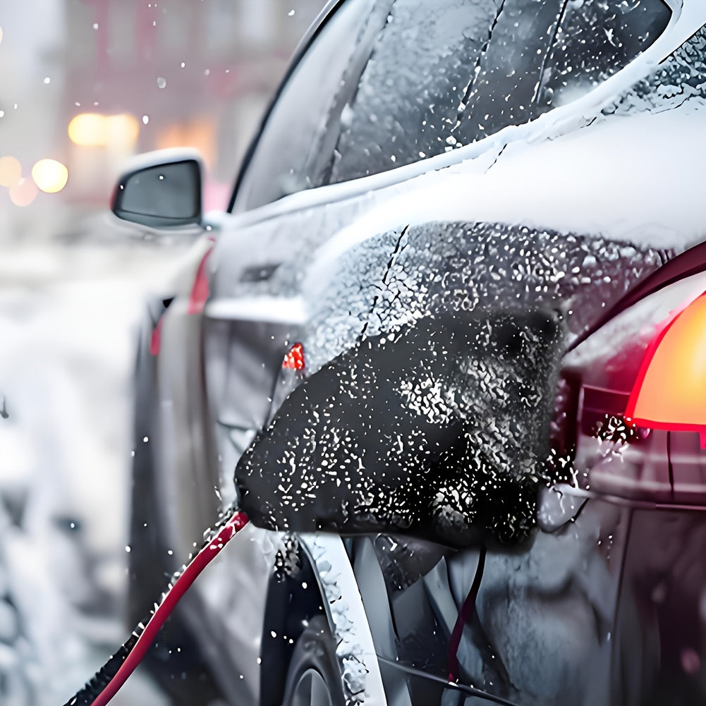 Tapa del puerto de cargador de coche eléctrico impermeable para exteriores con aislamiento magnético