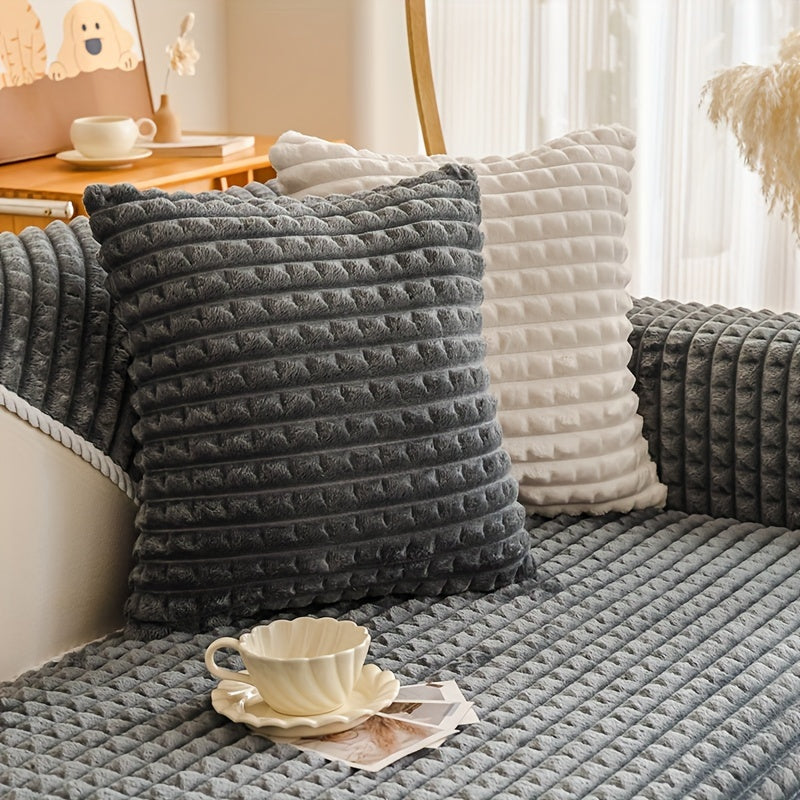 Funda de sofá de terciopelo con respaldo antideslizante para todas las estaciones, amigable con las mascotas, decoración para sala de estar y oficina