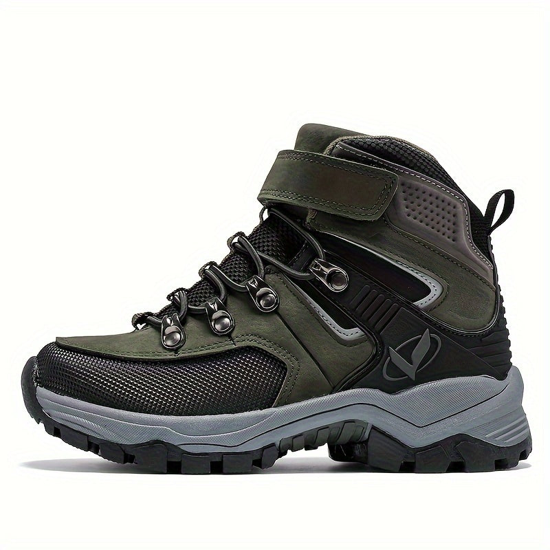 Kids Winter Hiking Boots Boys Girls Waterproof Warm Lining TPR Sole Outdoor Trekking