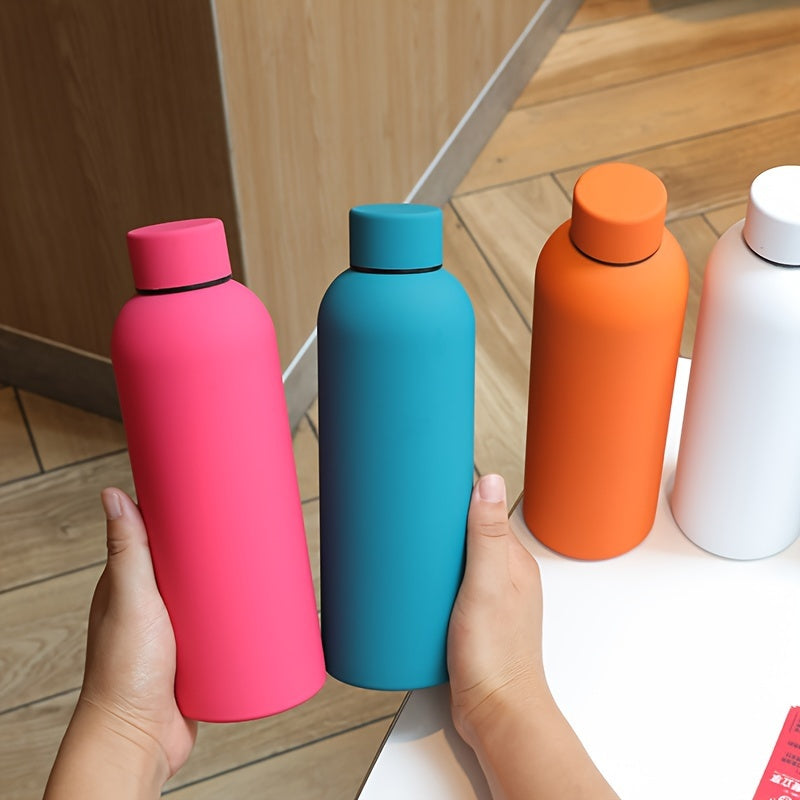 Insulated Water Bottle 500ml Stainless Steel Hot Cold Drink Bottle for Outdoor Sports