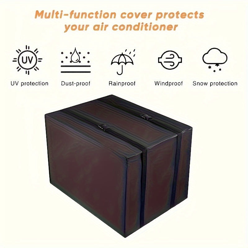 Waterproof Window Air Conditioner Cover Heavy Duty UV Snow Wind Resistant