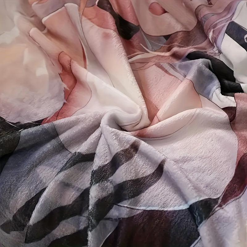 Personalized Photo Flannel Throw Blanket Soft Cozy for Sofa Bed Indoor Use Gift