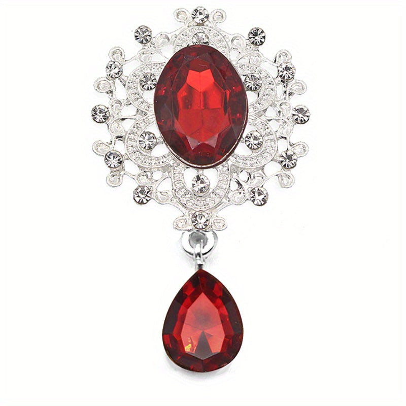 To'y takliflari, sovg'a qutilari va stakanlar uchun 10 ta rhinestone broshyalar to'plami