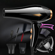 1500W High Power Hair Dryer with European Plug and Accessories
