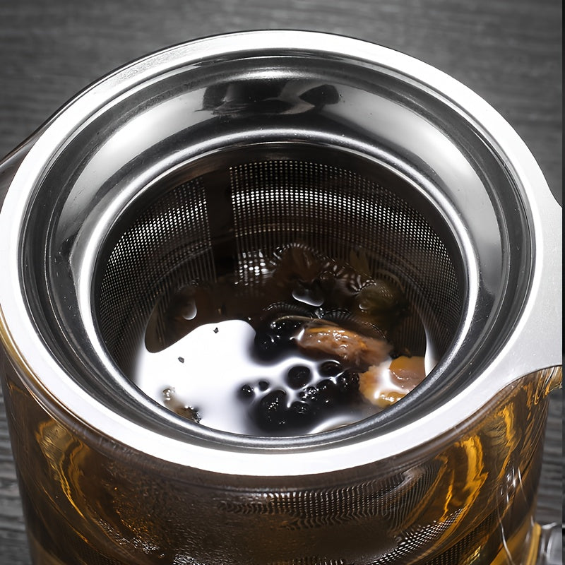 304 zanglamaydigan po'latdan yasalgan choy uchun choy damlamasi uchun tarmoq filtri, bardoshli va oson ishlatiladigan