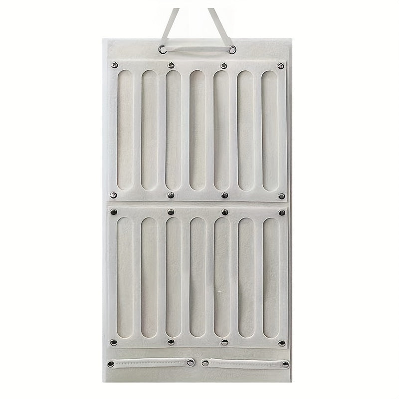 Sochni qisqich saqlash tokchasi, Ushbu osma saqlash tashkilotchisi bilan soch aksessuarlaringizni tartibga soling, devor bezak elementi