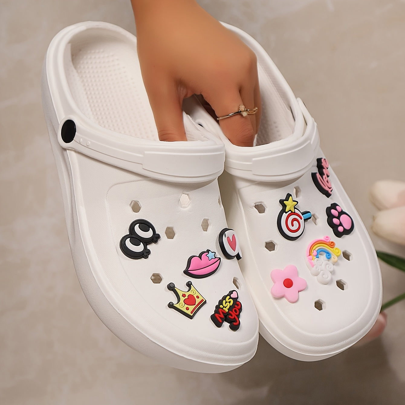 Women's Flat Shoes Breathable EVA Beach Shoes Casual Comfortable